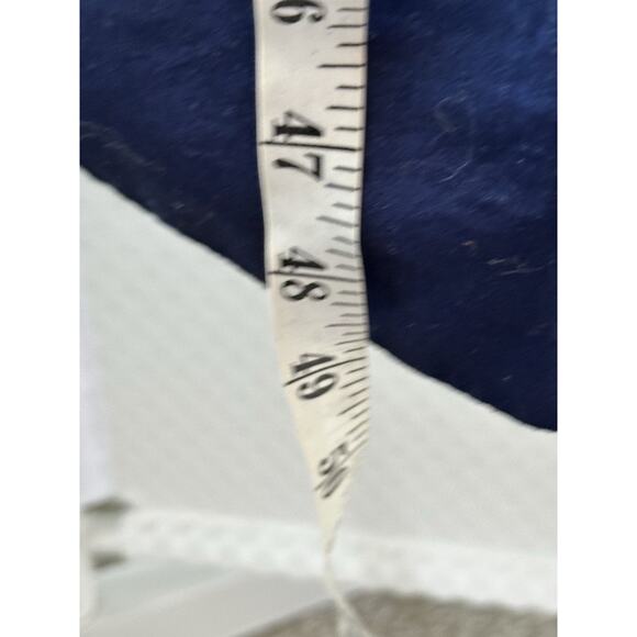 Land’s End Blue Striped Midi Dress Size Medium 10 12 - Picture 12 of 12